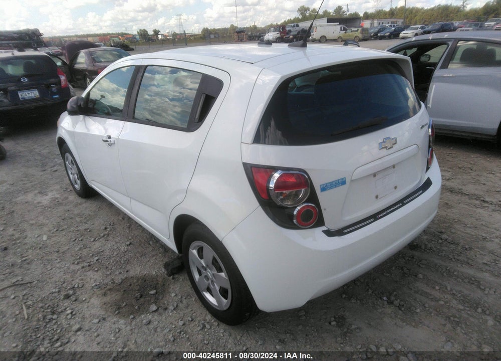 2013 CHEVROLET SONIC LS AUTO VIN: 1G1JA6SHXD4166475