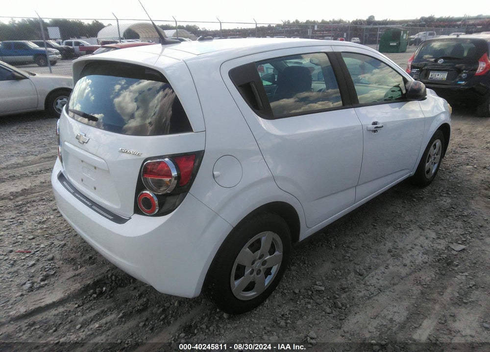 2013 CHEVROLET SONIC LS AUTO VIN: 1G1JA6SHXD4166475