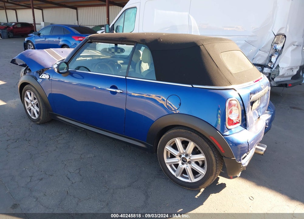 2014 MINI CONVERTIBLE COOPER S VIN: WMWZP3C5XET706519
