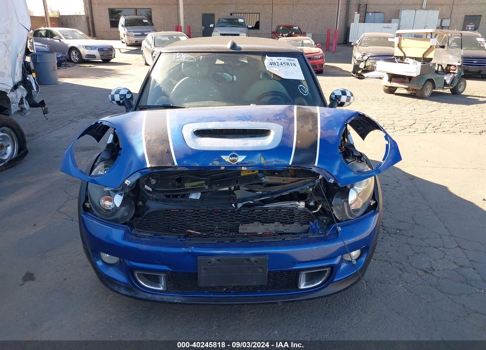 2014 MINI CONVERTIBLE COOPER S VIN: WMWZP3C5XET706519
