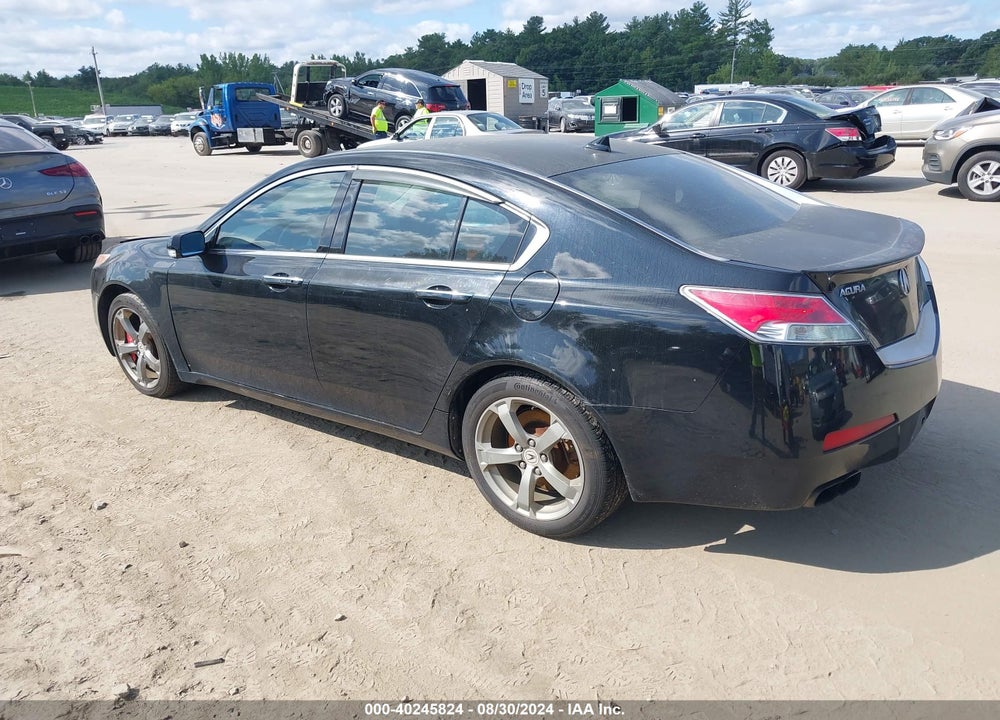 2011 ACURA TL VIN: 19UUA9F50BA002576
