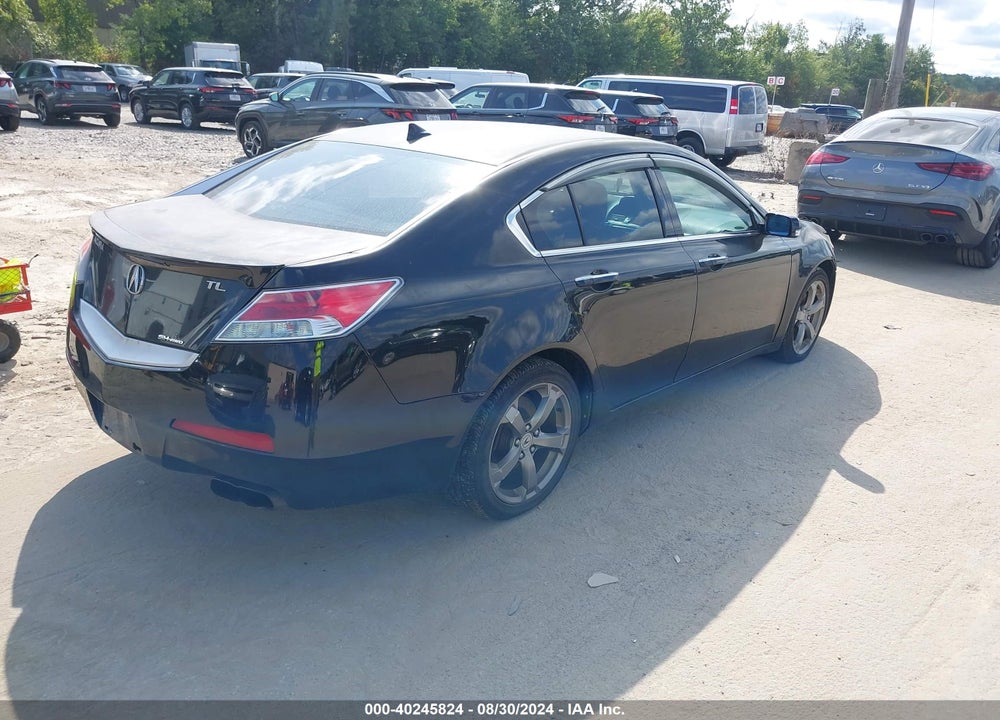 2011 ACURA TL VIN: 19UUA9F50BA002576