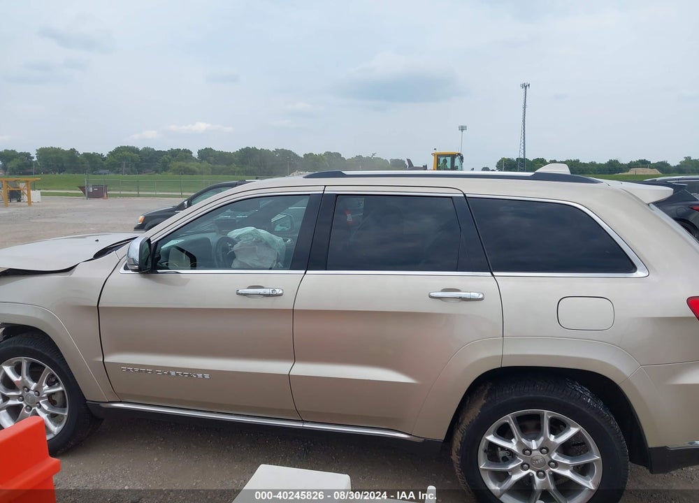 2014 JEEP GRAND CHEROKEE SUMMIT VIN: 1C4RJFJG5EC475796