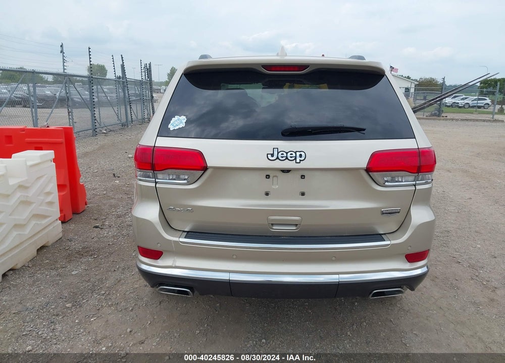2014 JEEP GRAND CHEROKEE SUMMIT VIN: 1C4RJFJG5EC475796
