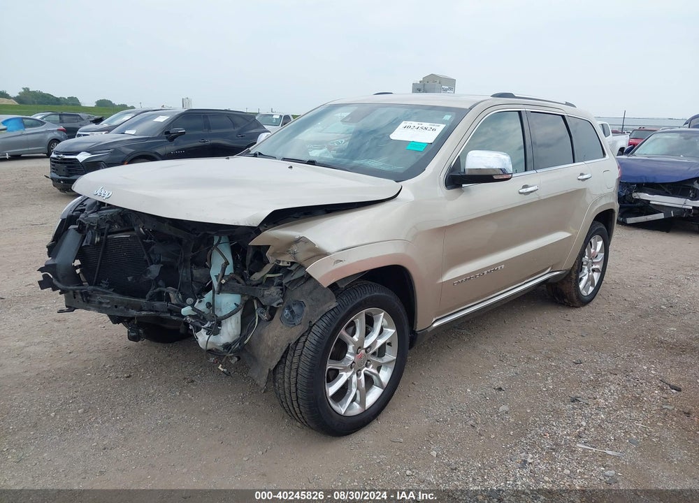 2014 JEEP GRAND CHEROKEE SUMMIT VIN: 1C4RJFJG5EC475796