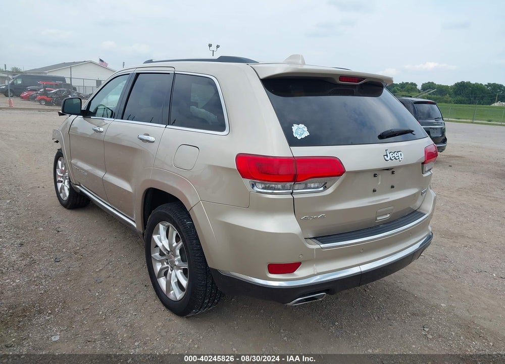 2014 JEEP GRAND CHEROKEE SUMMIT VIN: 1C4RJFJG5EC475796