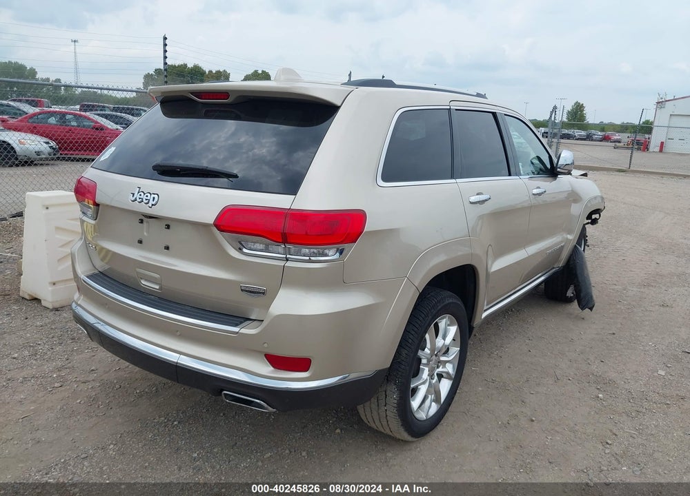2014 JEEP GRAND CHEROKEE SUMMIT VIN: 1C4RJFJG5EC475796