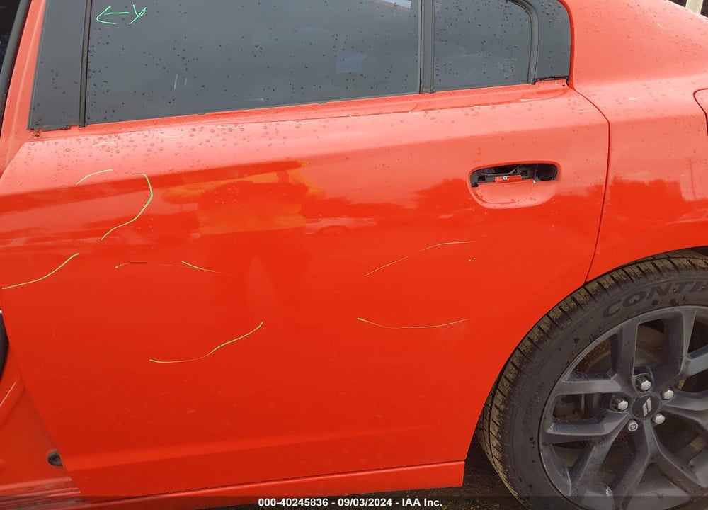 2019 DODGE CHARGER SXT RWD VIN: 2C3CDXBG5KH714178
