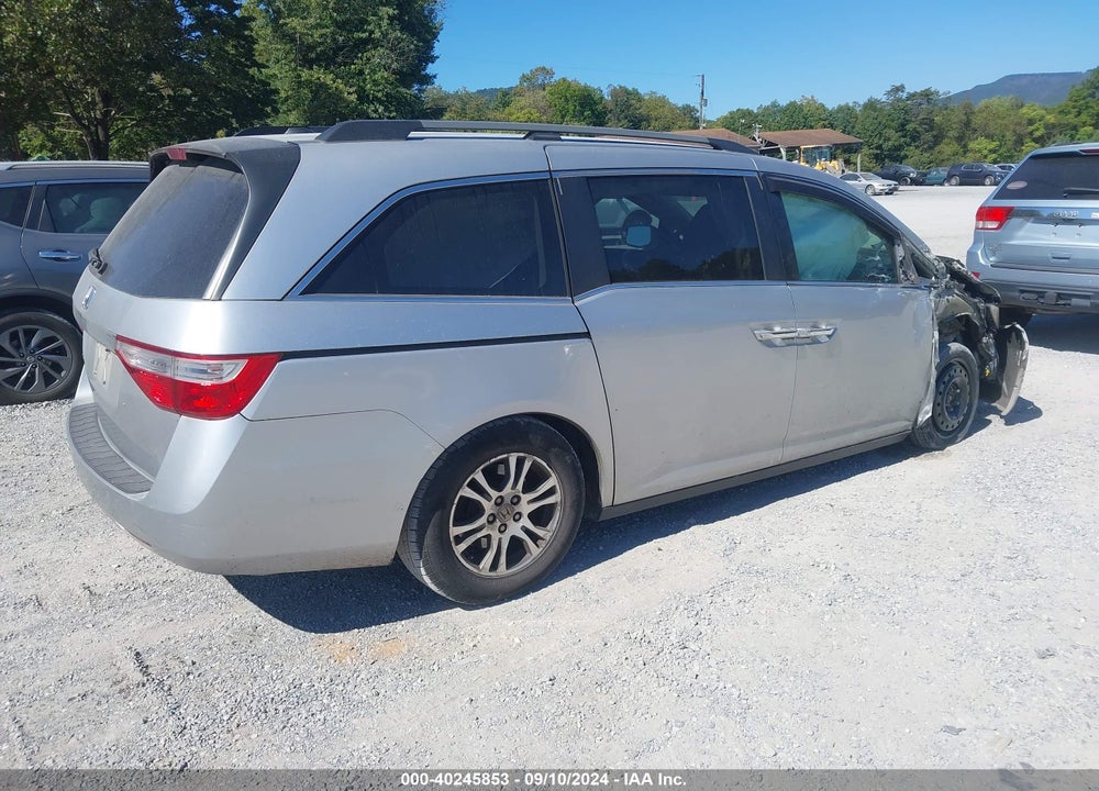 2012 HONDA ODYSSEY EX-L VIN: 5FNRL5H65CB146355