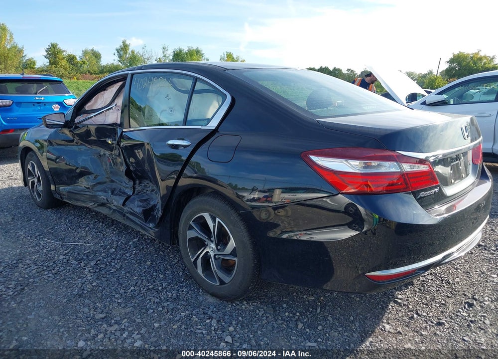 2016 HONDA ACCORD LX VIN: 1HGCR2F33GA226877