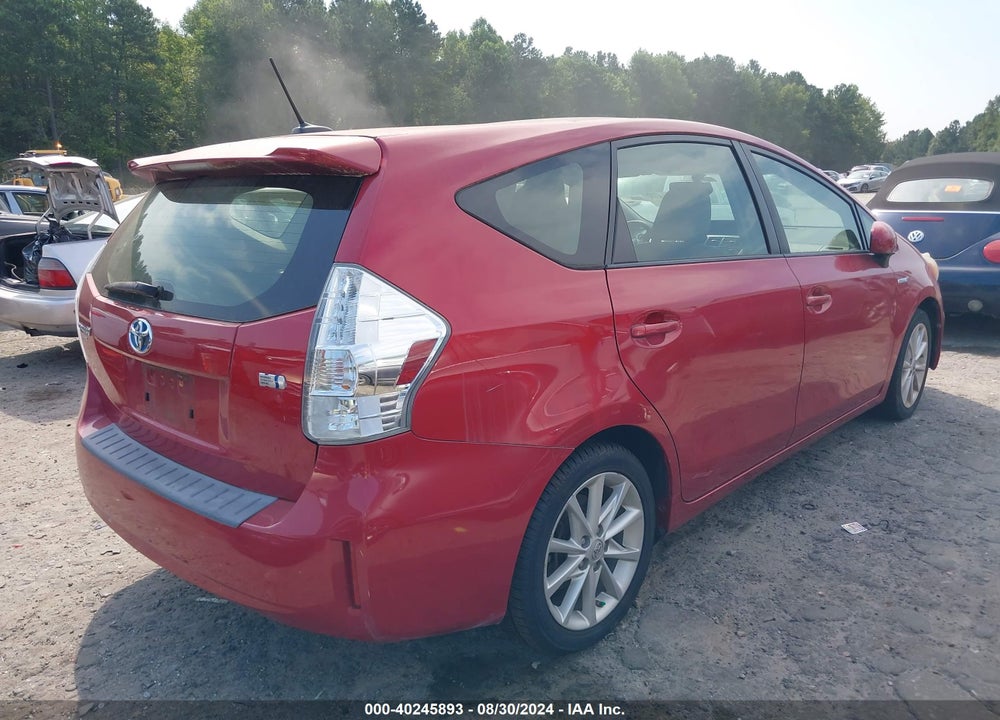 2012 TOYOTA PRIUS V FIVE VIN: JTDZN3EU2C3115742