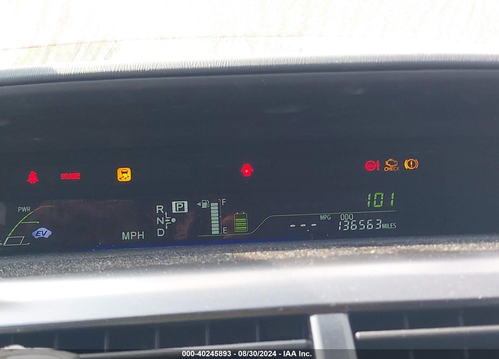 2012 TOYOTA PRIUS V FIVE VIN: JTDZN3EU2C3115742