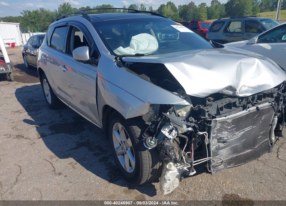 2010 NISSAN MURANO SL VIN: JN8AZ1MU0AW005991