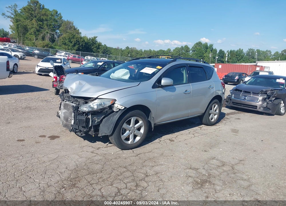 2010 NISSAN MURANO SL VIN: JN8AZ1MU0AW005991