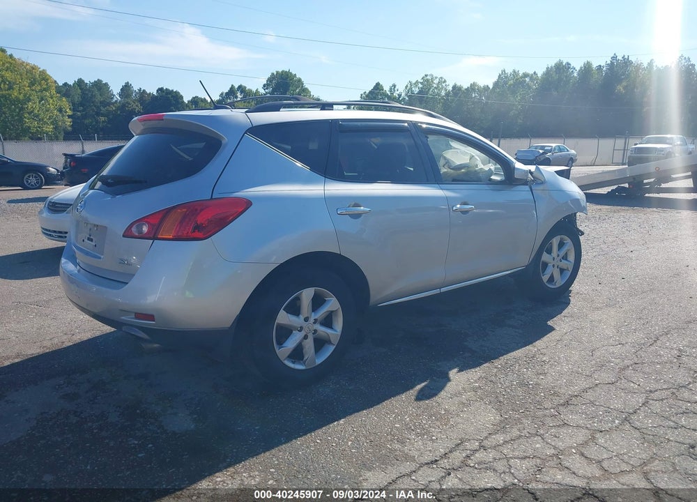 2010 NISSAN MURANO SL VIN: JN8AZ1MU0AW005991