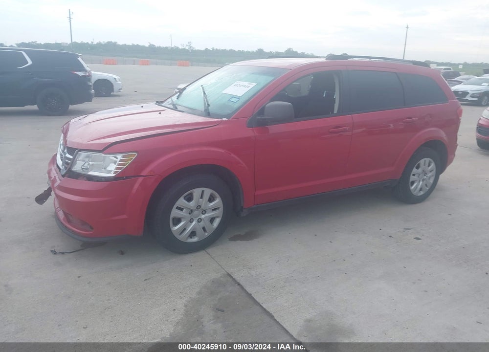 2018 DODGE JOURNEY SE VIN: 3C4PDCAB1JT524850
