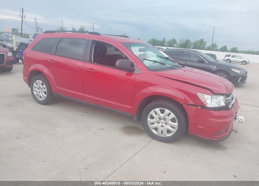 2018 DODGE JOURNEY SE VIN: 3C4PDCAB1JT524850