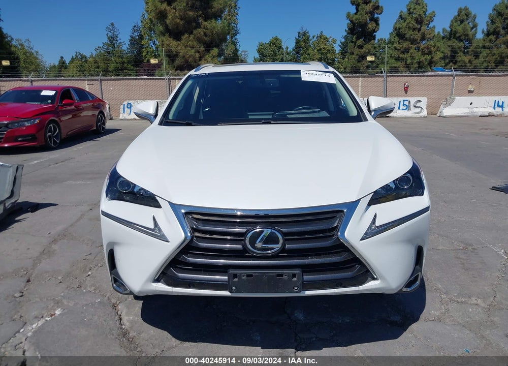 2017 LEXUS NX 200T VIN: JTJYARBZ3H2051313