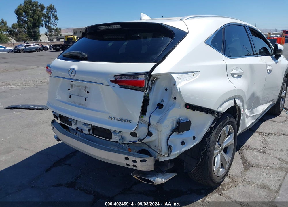 2017 LEXUS NX 200T VIN: JTJYARBZ3H2051313