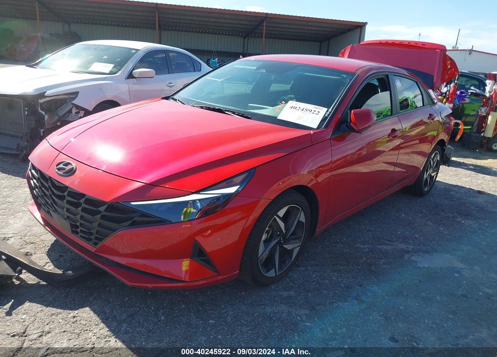 2023 HYUNDAI ELANTRA SEL VIN: 5NPLS4AGXPH086621