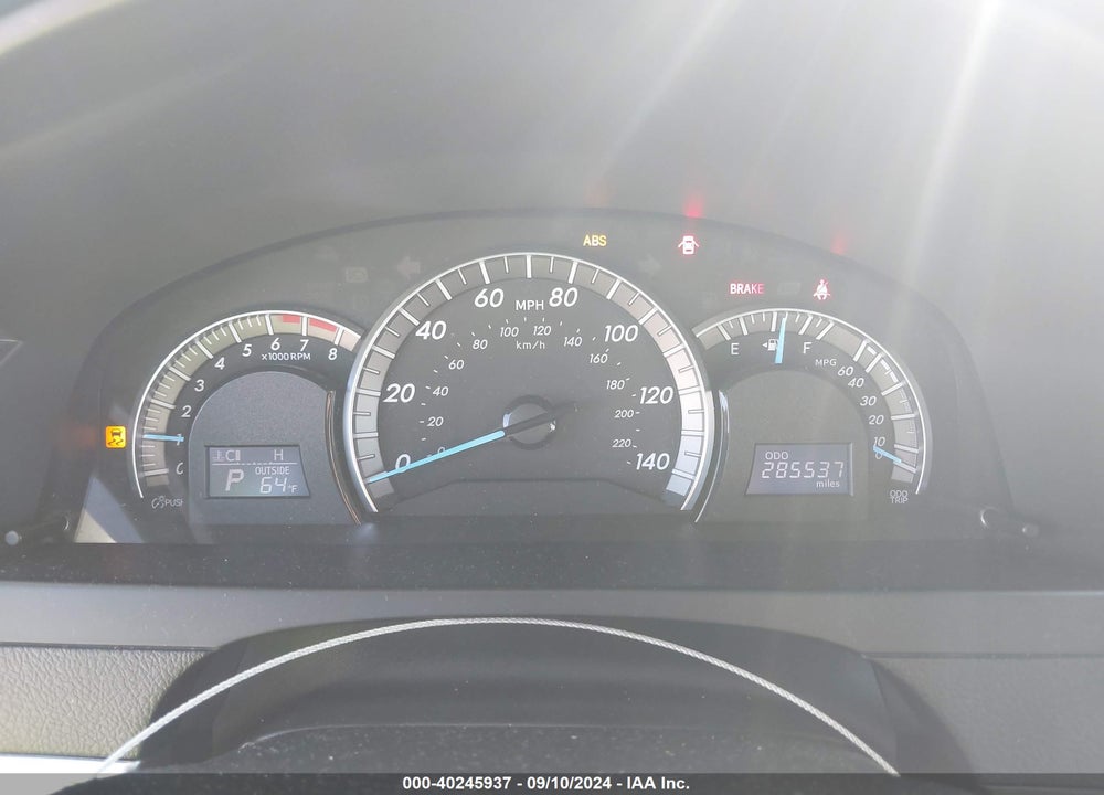 2012 TOYOTA CAMRY SE LIMITED EDITION VIN: 4T1BF1FK5CU164553