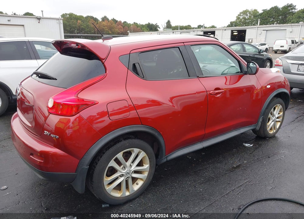 2011 NISSAN JUKE SV VIN: JN8AF5MV4BT010736