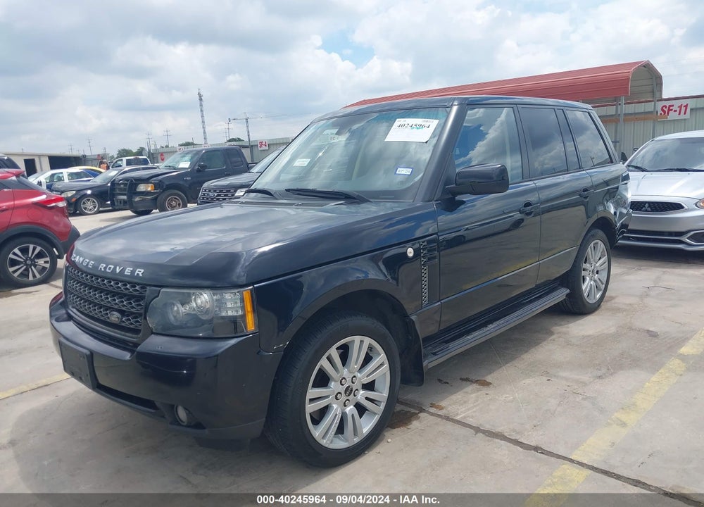 2012 LAND ROVER RANGE ROVER HSE VIN: SALME1D40CA370491