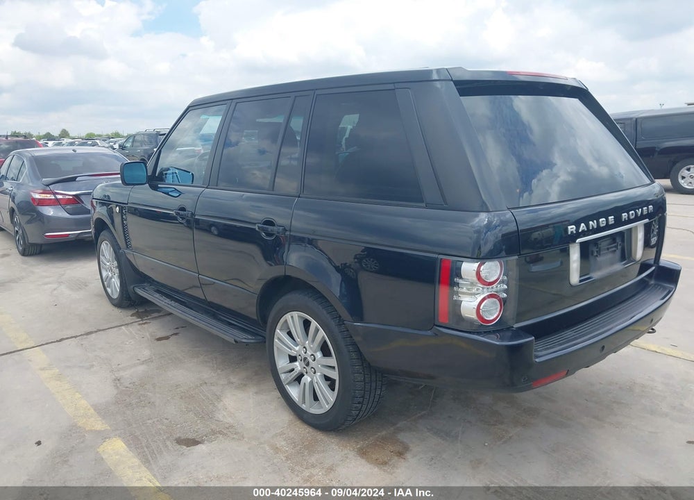 2012 LAND ROVER RANGE ROVER HSE VIN: SALME1D40CA370491
