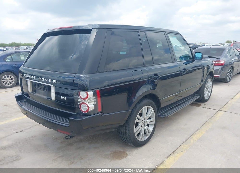 2012 LAND ROVER RANGE ROVER HSE VIN: SALME1D40CA370491