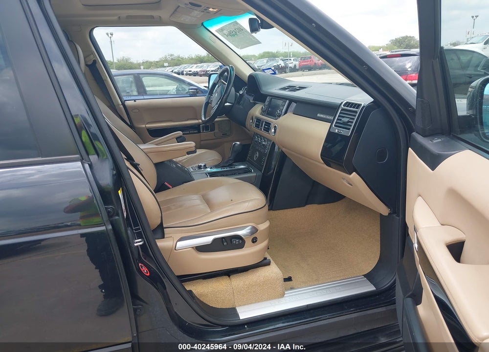 2012 LAND ROVER RANGE ROVER HSE VIN: SALME1D40CA370491
