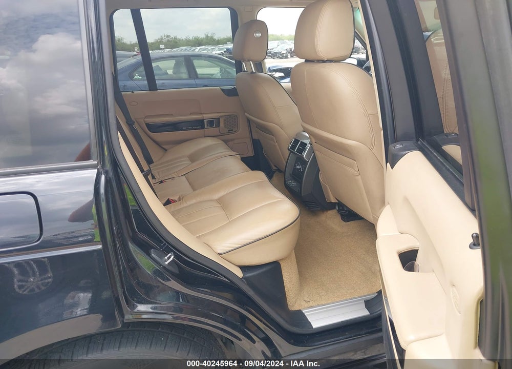 2012 LAND ROVER RANGE ROVER HSE VIN: SALME1D40CA370491