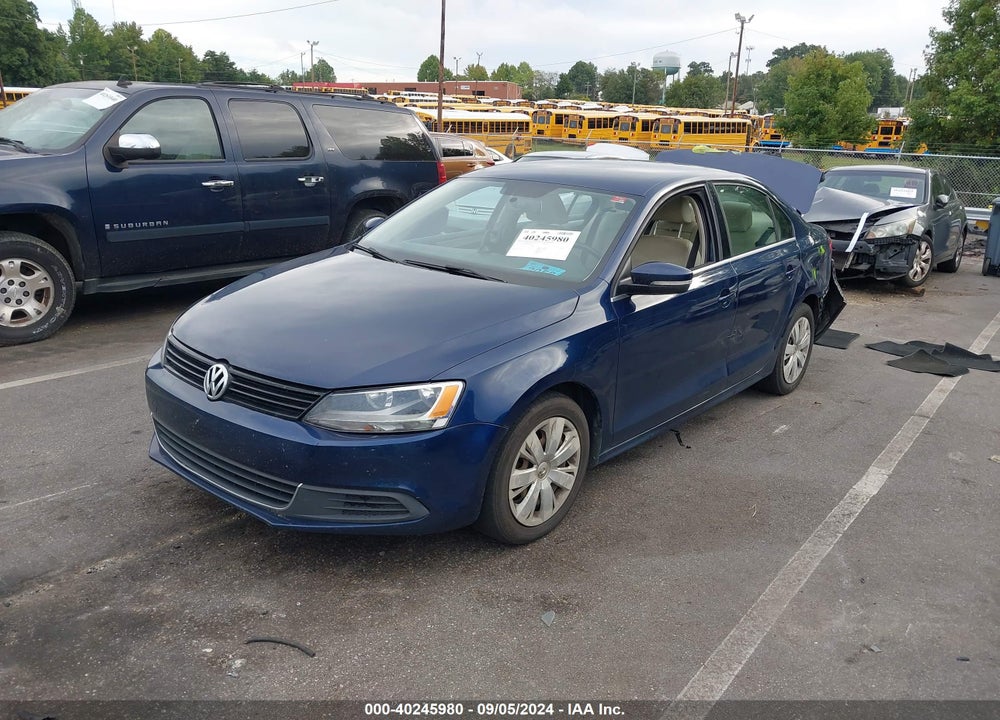 2013 VOLKSWAGEN JETTA 2.5L SE VIN: 3VWDX7AJXDM254344