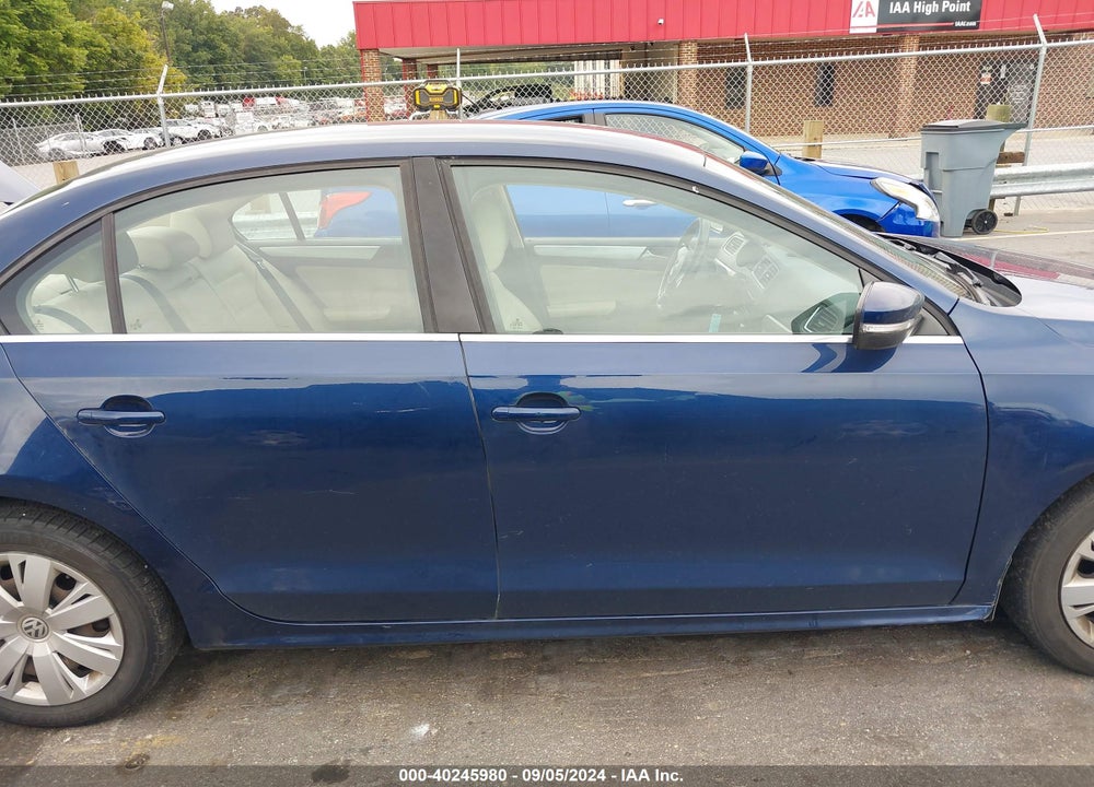 2013 VOLKSWAGEN JETTA 2.5L SE VIN: 3VWDX7AJXDM254344