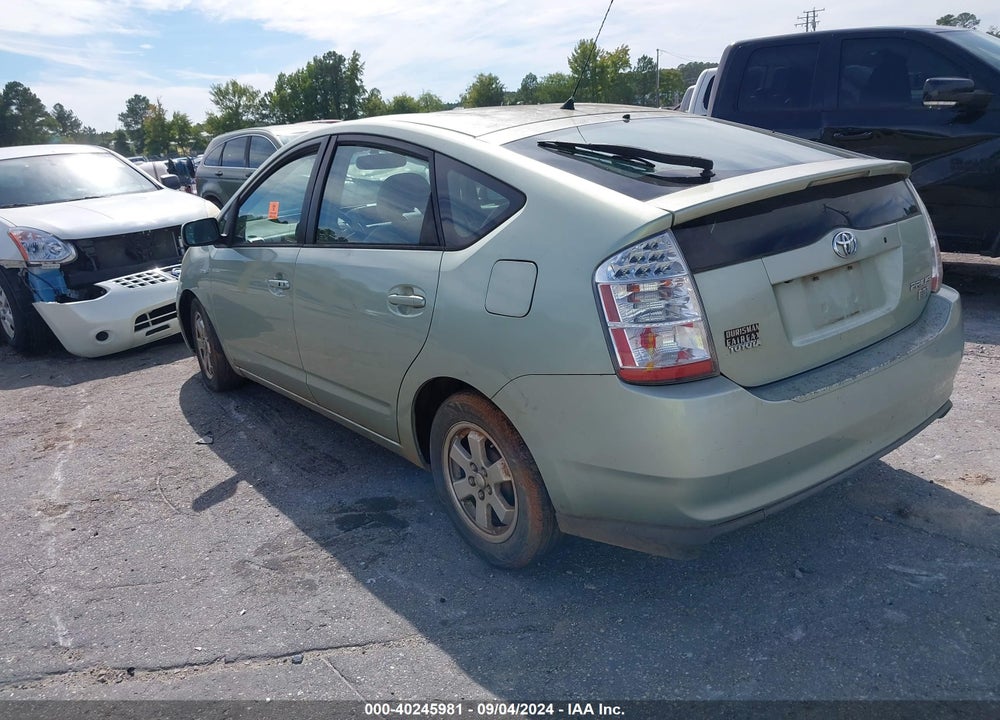 2006 TOYOTA PRIUS VIN: JTDKB20U863155355