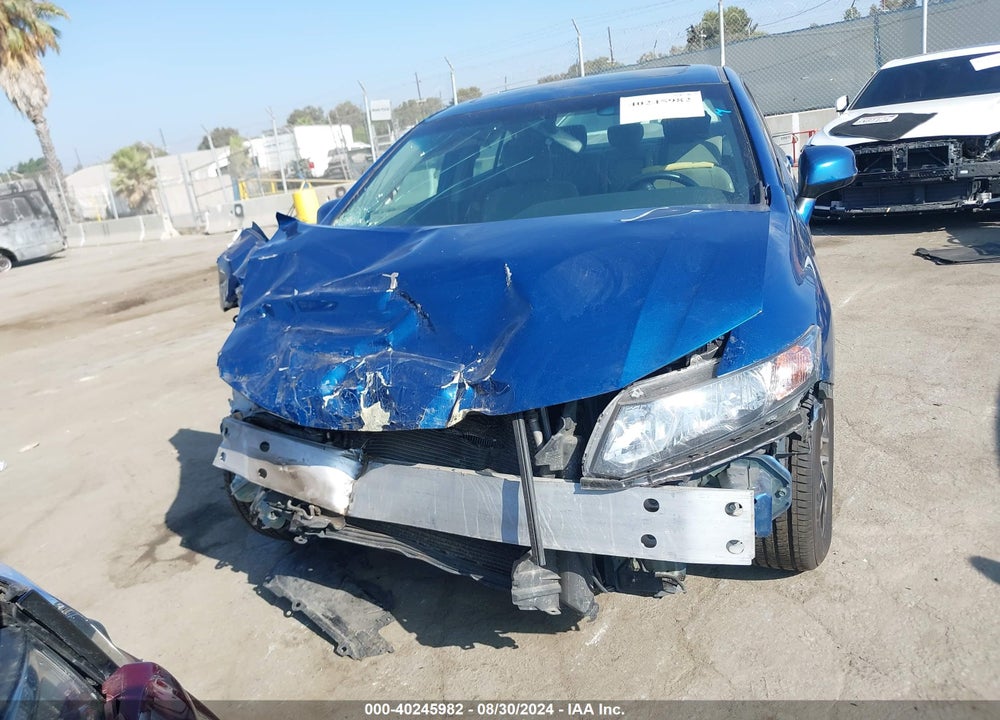 2013 HONDA CIVIC EX VIN: 19XFB2F8XDE273439