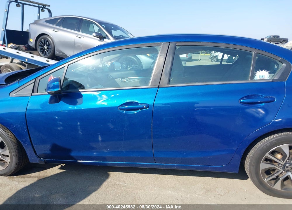 2013 HONDA CIVIC EX VIN: 19XFB2F8XDE273439