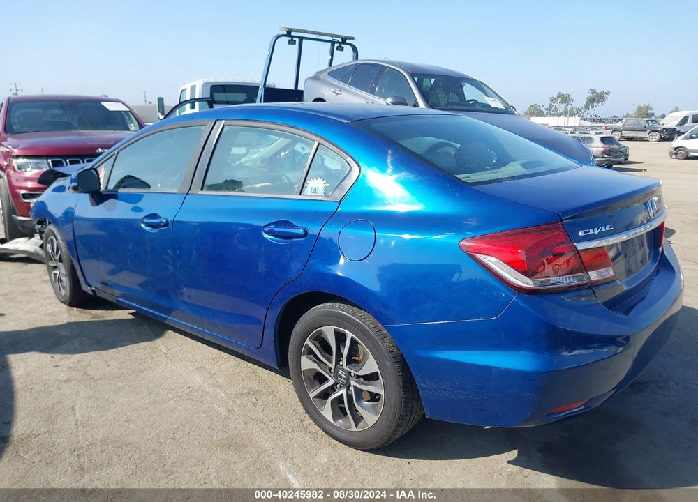 2013 HONDA CIVIC EX VIN: 19XFB2F8XDE273439
