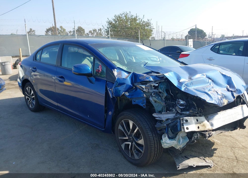 2013 HONDA CIVIC EX VIN: 19XFB2F8XDE273439
