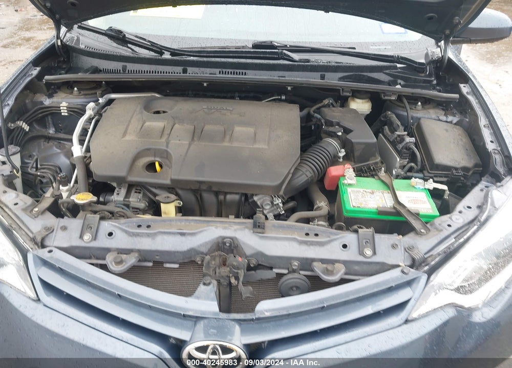 2015 TOYOTA COROLLA LE VIN: 5YFBURHE4FP245903