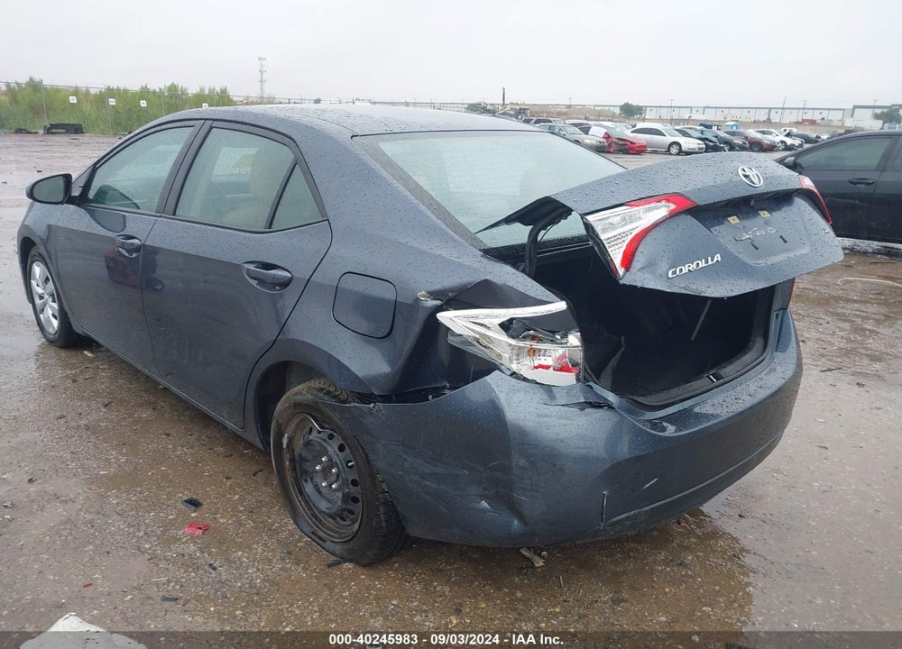 2015 TOYOTA COROLLA LE VIN: 5YFBURHE4FP245903