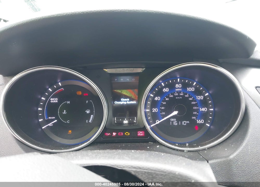 2013 HYUNDAI SONATA HYBRID VIN: KMHEC4A40DA091479