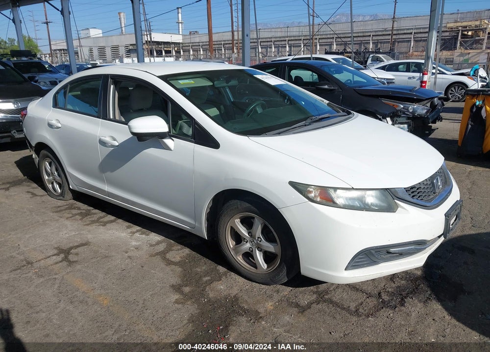 2014 HONDA CIVIC NATURAL GAS VIN: 19XFB5F51EE000575