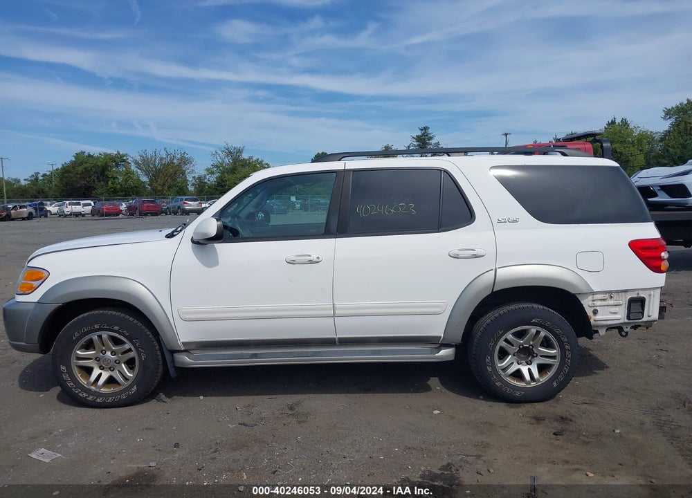 2004 TOYOTA SEQUOIA SR5 V8 VIN: 5TDBT44A34S207687