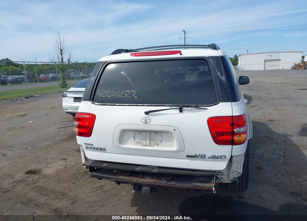 2004 TOYOTA SEQUOIA SR5 V8 VIN: 5TDBT44A34S207687