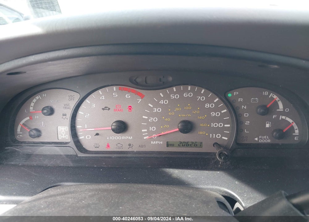 2004 TOYOTA SEQUOIA SR5 V8 VIN: 5TDBT44A34S207687