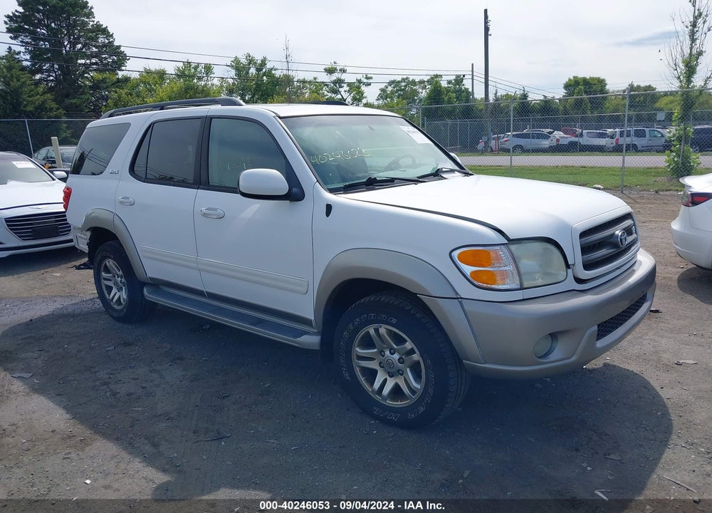 2004 TOYOTA SEQUOIA SR5 V8 VIN: 5TDBT44A34S207687