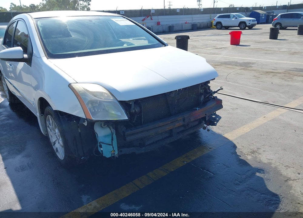 2012 NISSAN SENTRA 2.0 S VIN: 3N1AB6AP2CL780350