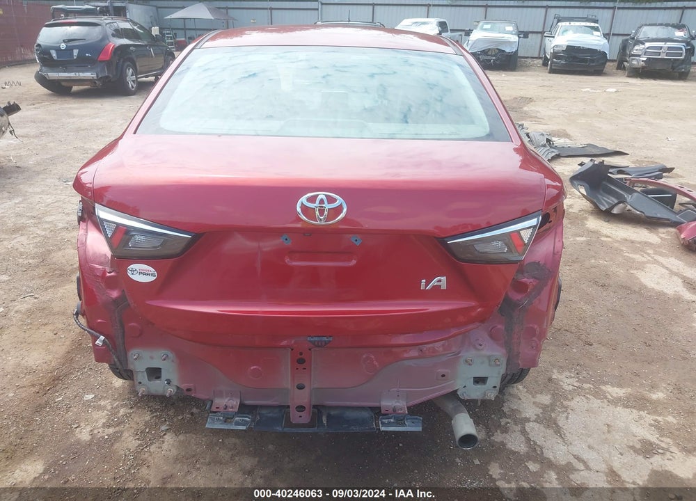 2018 TOYOTA YARIS IA VIN: 3MYDLBYV8JY320373