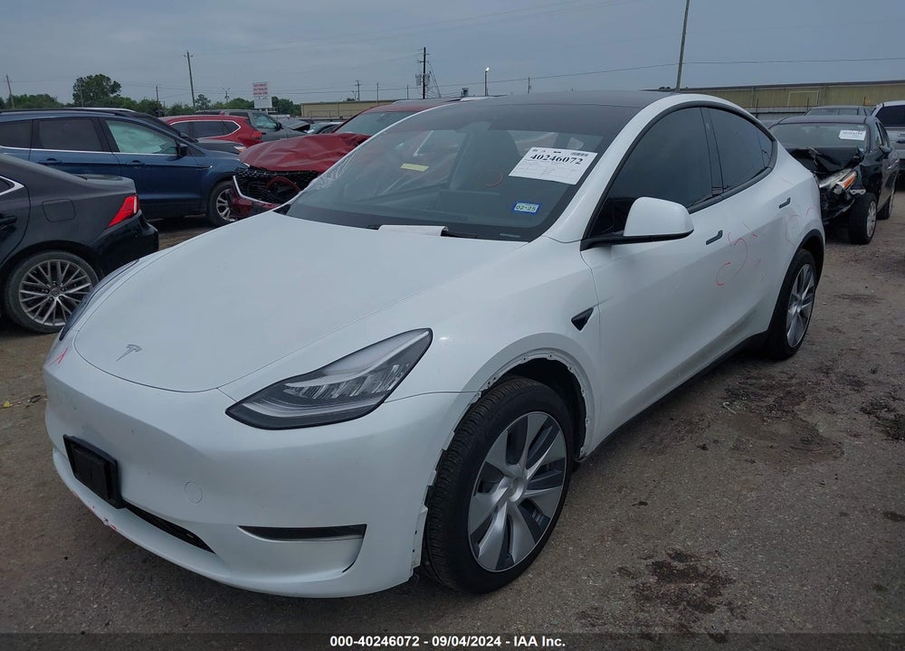 2023 TESLA MODEL Y VIN: 7SAYGDEE1PA080527