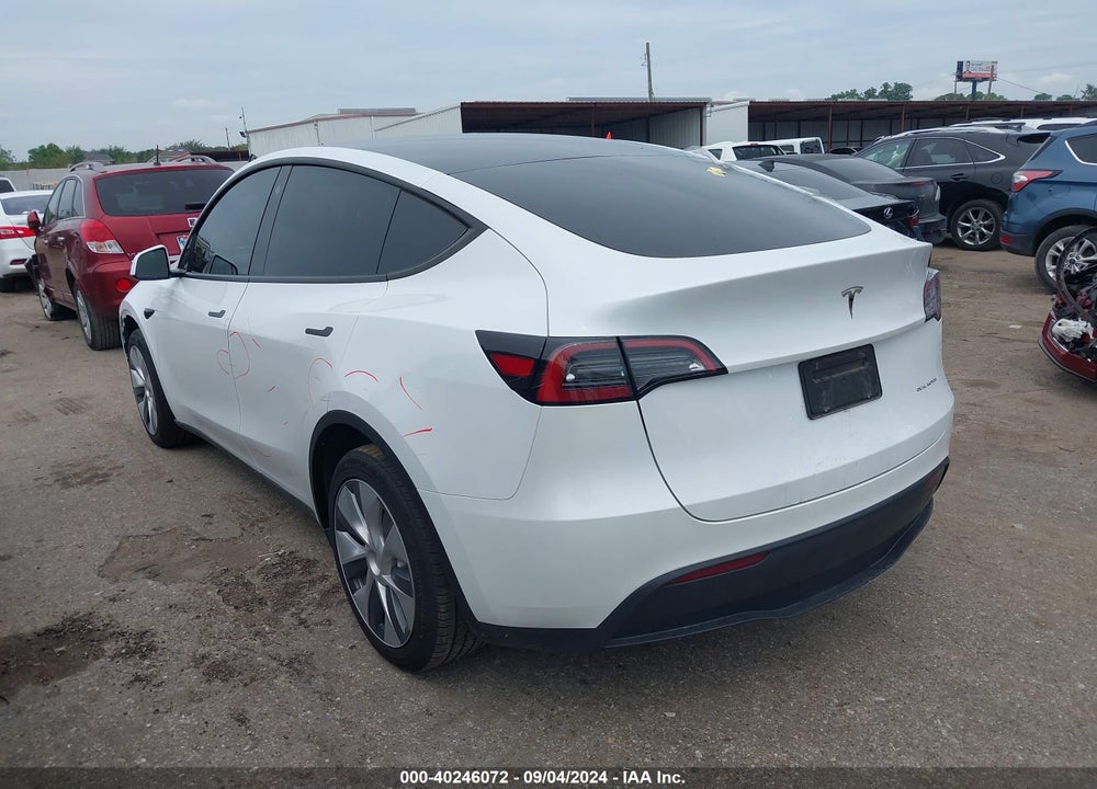 2023 TESLA MODEL Y VIN: 7SAYGDEE1PA080527